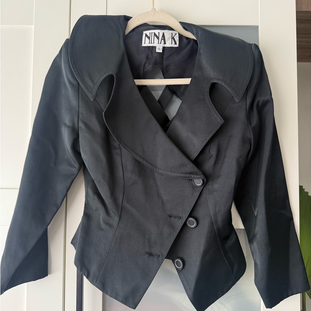 Vintage Nina K Women's Black Jacket